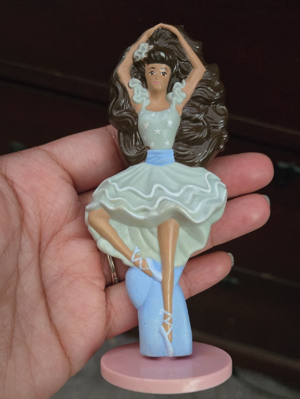 Vintage 1992 Barbie Ballet Figurine Mcdonald's Happy Meal Toy
